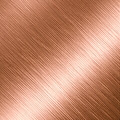 A close-up view of a copper metal texture background, showcasing rich, warm hues of reddish-brown with subtle scratches and a glossy sheen.