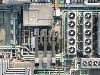 Semiconductor Packaging Testing Facility Aerial View