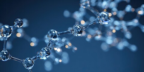 Abstract representation of molecular structures