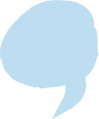 speech bubble vector ilustration on transparent background