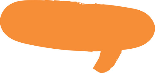 speech bubble vector ilustration on transparent background