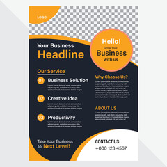 Modern Business Flyer Design Template