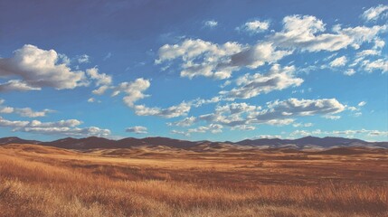 Fototapeta premium Panoramic autumnal landscape