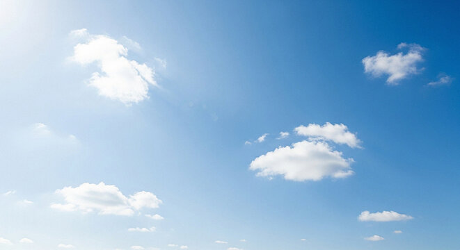 Cielo de verano despejado