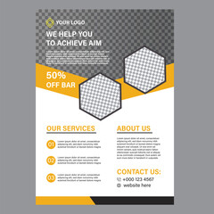 Modern Business Flyer Design Template