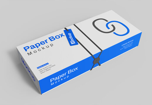 Packaging Box Branding Mockup