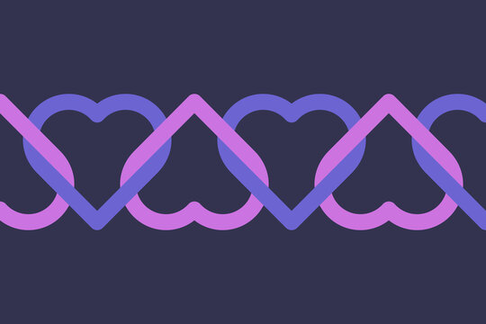 Heart shaped chain