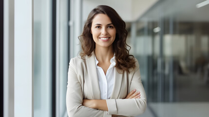 Fototapeta premium portrait of a businesswoman