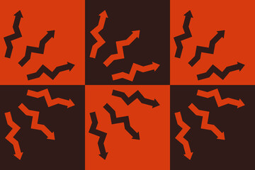 Abstract martian suns