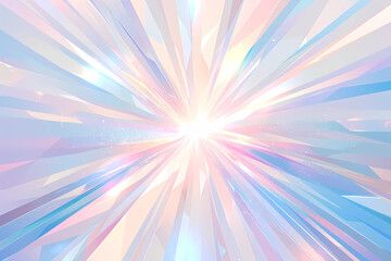 ポップな集中線の背景素材