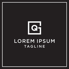 gq or qg square logo 