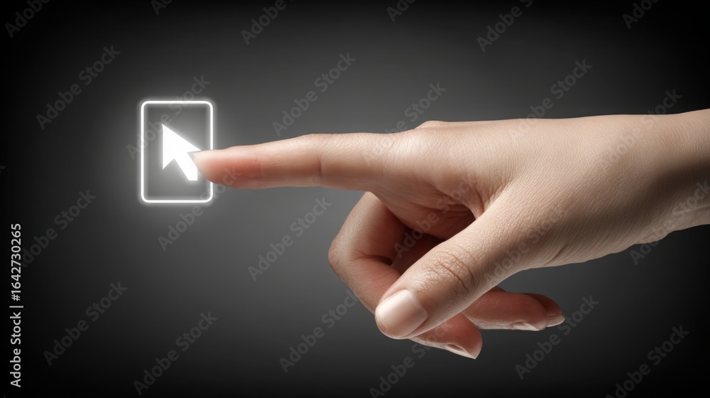 Poster a hand touching a button signifying the action of sorting activities by value for maximum effectiven