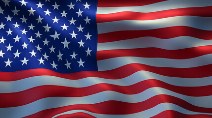 Fototapeta premium American flag waving patriotic symbol stars and stripes usa wallpaper