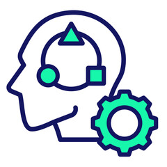 Adaptive Business  Icon Element For Design
