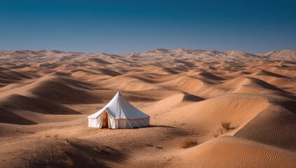 Desert campsite