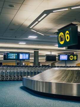 Baggage Carousel at Vancouver International Airport

