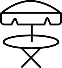 Home furniture. icon or logo in line. isolated sign symbol on transparent background collection for high quality black style furniture.