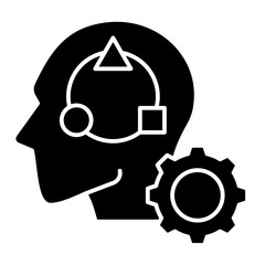 Adaptive Business  Icon Element For Design