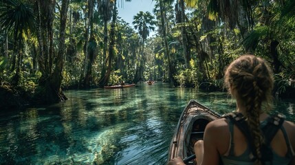 Eco-tourism promoting sustainable travel to natural areas, supporting conservation, local communities, and environmental education