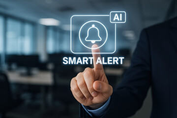 Smart alert with artificial intelligence notification technology boosts system innovation device