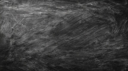 The surface of a blackboard displays a textured pattern, featuring light scratches and shading, inviting creative ideas or educational content to be written upon it.