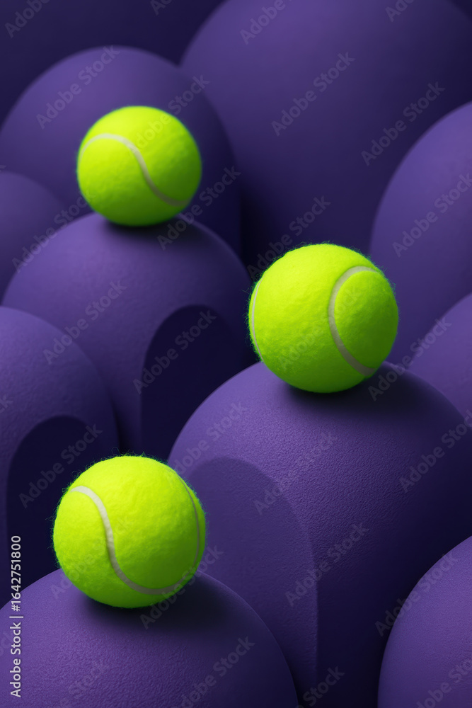 Poster texture and finish combine with vivid design and dynamic structure for an inspiring sport game surfa