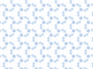 Light Blue Circular Grid Pattern on White 188