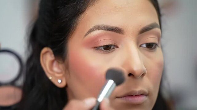 Blush Application A Makeup Tutorial for a Flawless Look