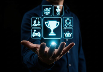 gamification concept in learning, engaging interactive content