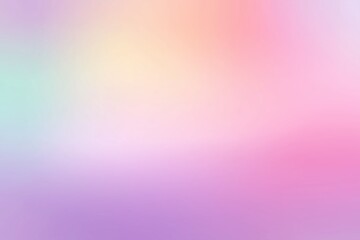 Minimal pastel gradient wash — balanced blend of peach, pink, lavender and mint with generous copy space