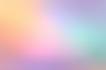 Airy pastel gradient with creamy transitions — elegant abstract background in peach, lavender and aqua tones