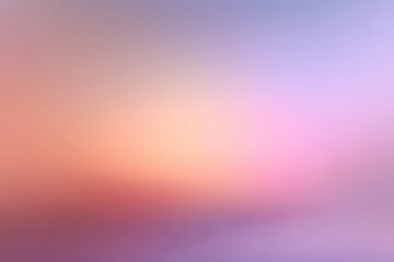Calming sunset‑style pastel gradient — smooth lilac and peach blur fading into cool mint, ideal for copy‑friendly backdrops