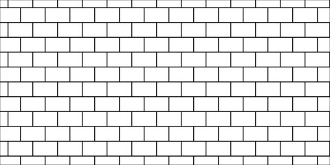 Pavement seamless mosaic stone concrete wall surface tiles. subway vector block rock white brick wall texture background.	
