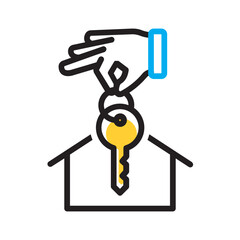 Vector multi color icon for Ownership