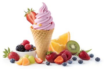 ice cream dessert