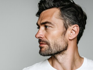 Obraz premium Professional man portrait: headshot photography for business