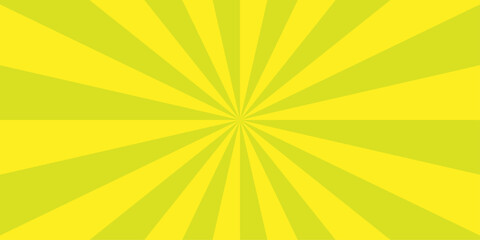 Fototapeta premium Retro abstract orange explosion vintage ray sunrise star sunbeam texture background. vector illustration circle light banner cartoon add design. 