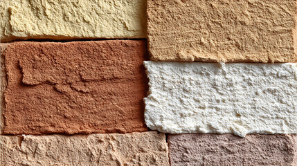 Closeup View of a Textured Paint Brush on White Background