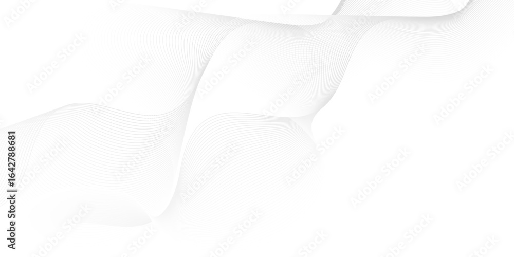 Poster technology flow grid blend curve wave line digital isolated energy, music dynamic gradient thin digi