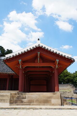 Obraz premium Jeongjeon Hall in Jongmyo Shrine - Seoul, Korea