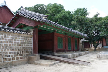 Jongmyo Shrine in Seoul, Korea