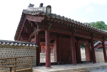 Jongmyo Shrine in Seoul, Korea