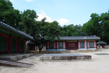 Jongmyo Shrine in Seoul, Korea