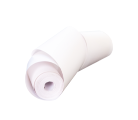 roll of toilet tissue isolated