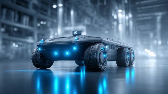 Intelligent Unmanned Vehicle Patrols Security Monitoring