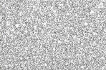 Silver glitter texture background
