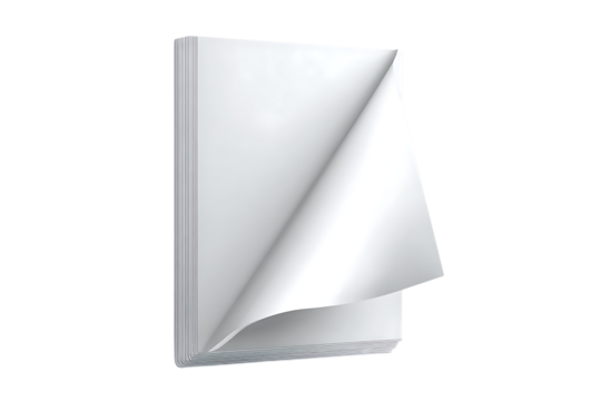 Open blank notebook inviting creativity and new ideas, perfect for project planning, journaling, or showcasing designs with clean, modern appeal for designers