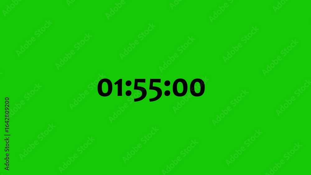Poster two minutes countdown animation, simple countdown timer of 2 minute. two minutes countdown animation