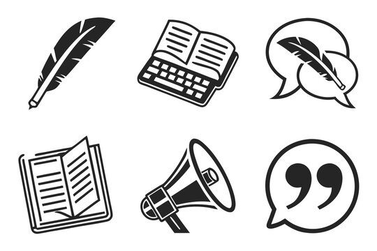 set of icons
