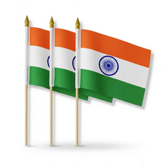 independance day Vector illustration of the national flag of India, a waving banner symbolizing the country's patriotism
